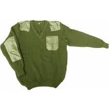 Пуловер оливковый  арт.701-1